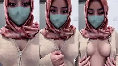 Bokep Indo Syalifah Hijab Premium Seri 8 Jernih poster