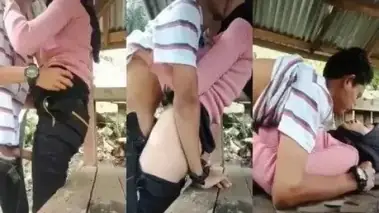 Skandal Viral Jilbab ABG Mesum Di Pos Ronda Brutal poster